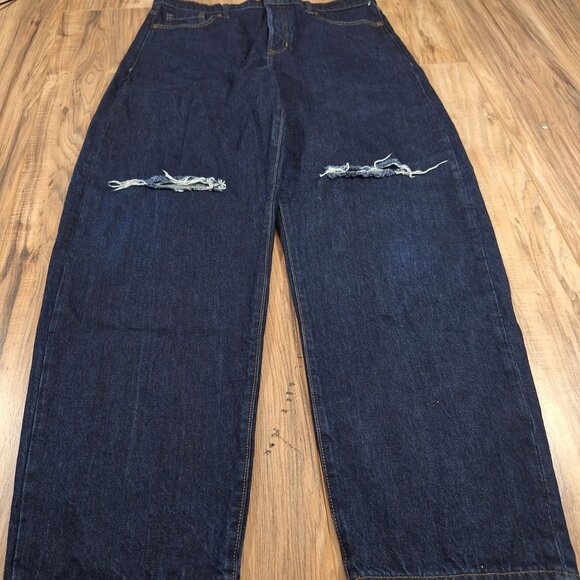 Banana Republic Ultra High Rise Barrell Jeans 32L - Picture 6 of 6